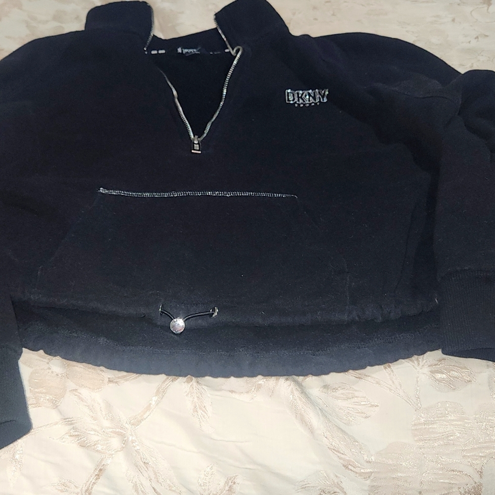 Xl dkny crop sweater